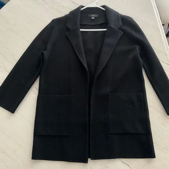 J Crew Sophie Sweater Blazer black XS - Picture 3 of 4